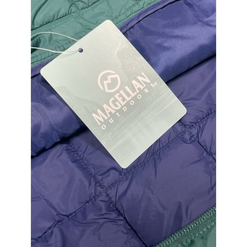 Magellan Outdoors Vest Mens XXL Green Lost Pines Puffer Quilted Outdoor Hiking - Picture 2 of 10